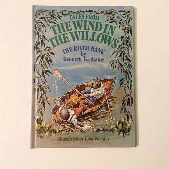Vintage 1983 Tales From The Wind In The Willow The River Bank Kenneth Grahame - Picture 13 of 13